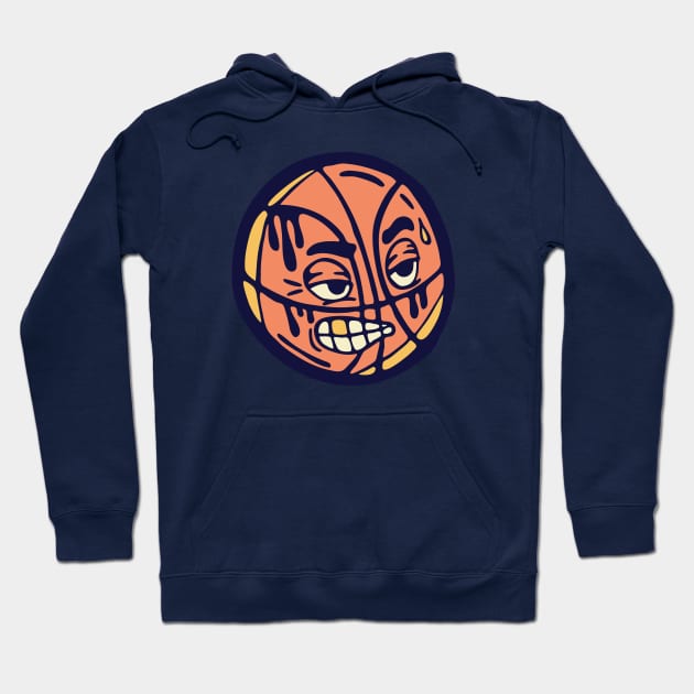 Disgusted Basketball Hoodie by Cofefe Studio